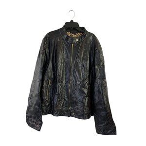 Braetan. Women's Brown Animal Print Jacket